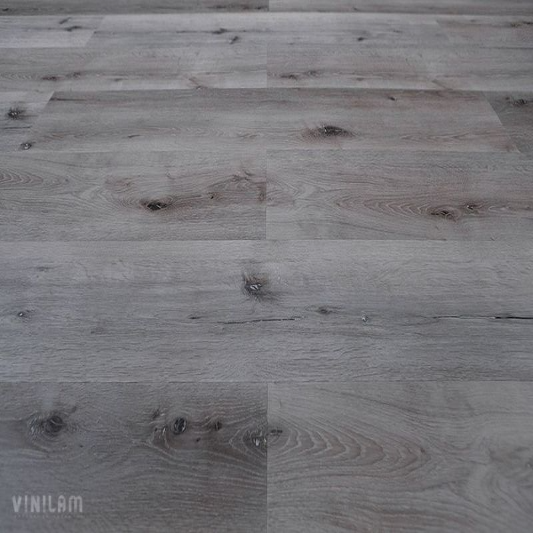 Виниловый ламинат VINILAM Click Hybrid Пробка 10-065 Дуб Монс