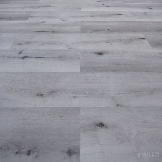 Виниловый ламинат VINILAM Click Hybrid Пробка 10-064 Дуб Гент