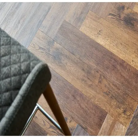 Кварцвиниловая плитка VINILAM Parquet Herringbone Glue Паркет Парижский