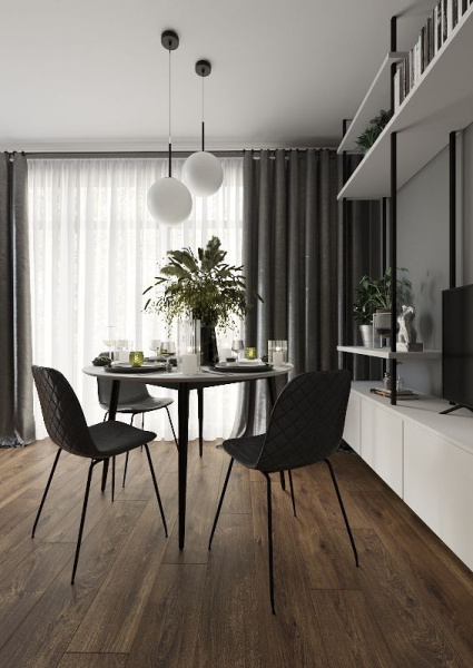 Ламинат Alixfloor Vitality Line Дуб Викторианский Коричневый 