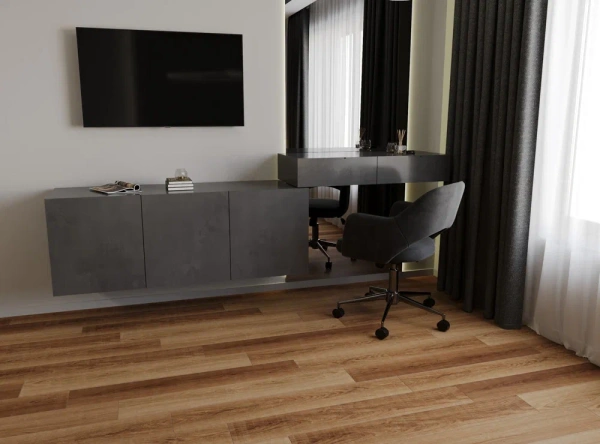 SPC ламинат CronaFloor Grand Sequoia Дуб Шоколадный 