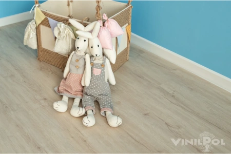 Кварцвиниловая плитка VINILAM VinilPol Glue Дуб Сиена 