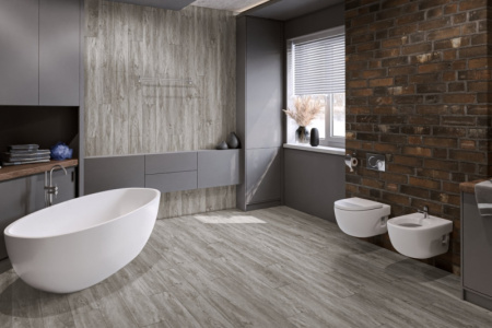 Кварцвиниловая плитка DAMY FLOOR Family LVT Дуб Английский 