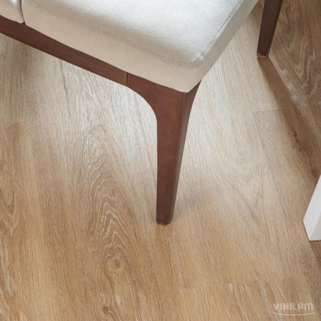Кварцвиниловая плитка VINILAM Cork Premium Glue Дуб Ронда 