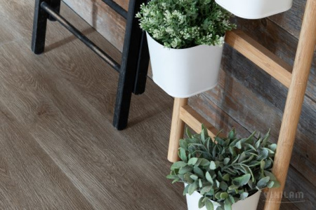 Кварц-виниловый ламинат VINILAM Click Дуб Ваймар 