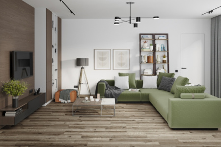 Кварцвиниловая плитка DAMY FLOOR Family LVT Дуб Изысканный 