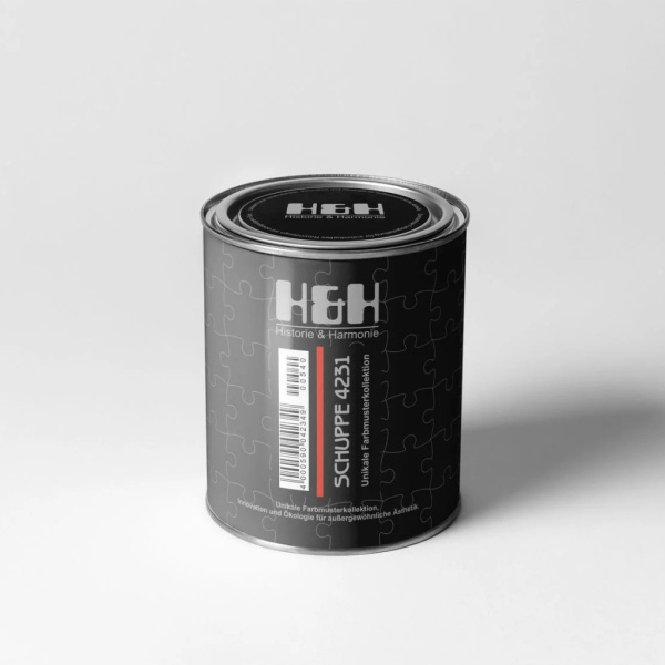 Глубокоматовая краска DERUFA SCHUPPE премиальной серии H&H 0.9 л 