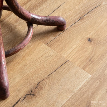 Кварцвиниловая плитка VINILAM Cork Premium Glue Дуб Мадрид 