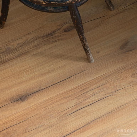 Кварцвиниловая плитка VINILAM Cork Premium Glue Дуб Кадис 