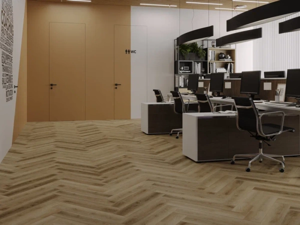 SPC ламинат CronaFloor Herringbone 2.0 Дуб Руан 