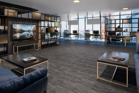 Кварцвиниловая плитка DAMY FLOOR Ascent LVT Арарат 