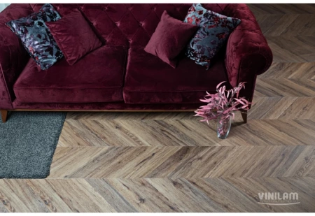 Виниловый ламинат VINILAM Chevron Лувр 