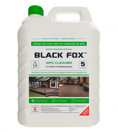 Средство для чистки изделий из ДПК BLACK FOX wpc cleaner