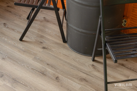 Кварцвиниловая плитка VINILAM Glue Дуб Дамп 