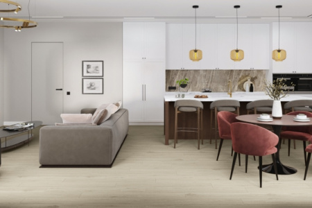 SPC ламинат DAMY FLOOR Family Дуб Светлый 