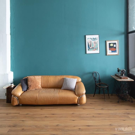 Кварцвиниловая плитка VINILAM Cork Premium Glue Дуб Кадис 