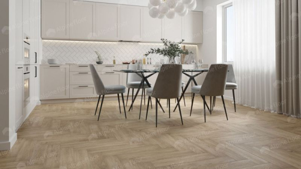 SPC ламинат Alpine Floor Light Parquet Дуб Ваниль Селект Eco 13-3 