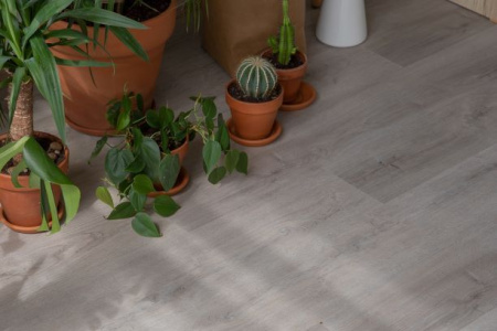 Кварцвиниловая плитка VINILAM Glue Дуб Ален 