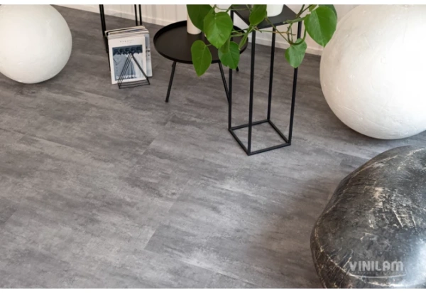 SPC ламинат VINILAM Ceramo Stone Цемент Серый  SPC ламинат VINILAM Ceramo Stone Цемент Серый