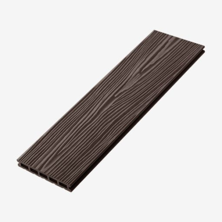 Террасная доска ДПК Unodeck Mogano Венге 4м Террасная доска ДПК Unodeck Mogano Венге 4м