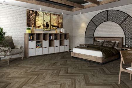 Кварцвиниловая плитка DAMY FLOOR London LVT Оксфорд 