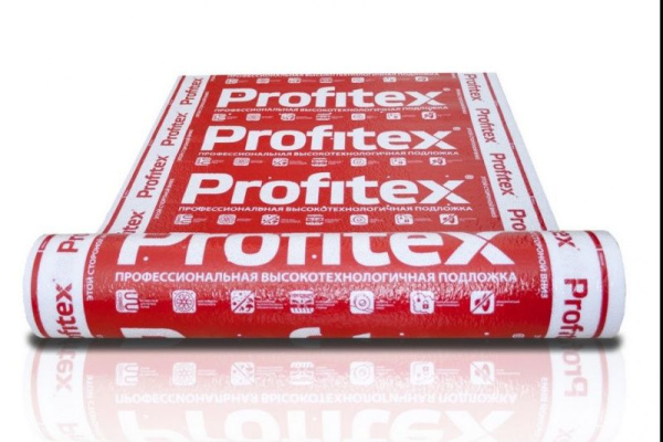 Подложка профессиональная под ламинат Profitex рулон 10м2 3мм Подложка профессиональная под ламинат Profitex рулон 10м2 3мм