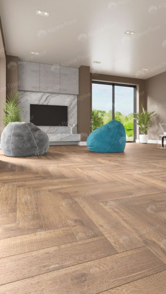 SPC ламинат Alpine Floor Light Parquet Дуб Royal Eco 13-2 
