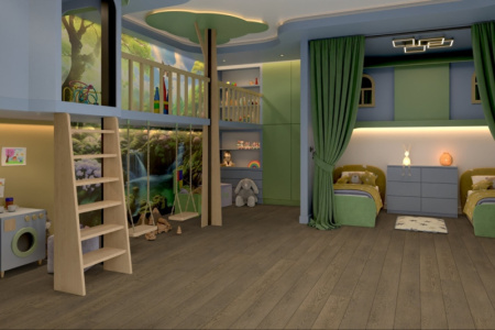 Кварцвиниловая плитка DAMY FLOOR Family LVT Дуб Мокко 