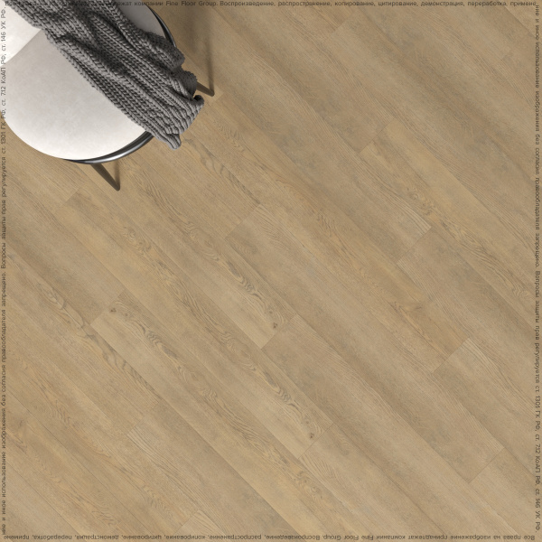 SPC ламинат FineFloor R-Line Дуб Тикьян 