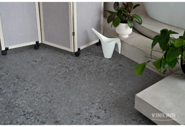 SPC ламинат VINILAM Ceramo Stone Тераццо  SPC ламинат VINILAM Ceramo Stone Тераццо