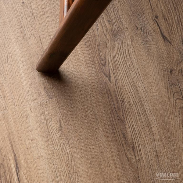Кварцвиниловая плитка VINILAM Cork Premium Glue Дуб Кордова