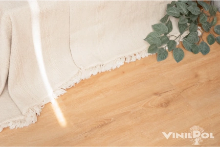 Кварцвиниловая плитка VINILAM VinilPol Glue Дуб Латина 