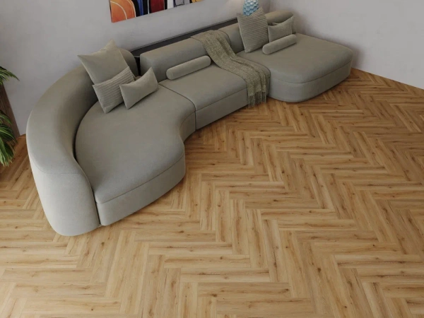 SPC ламинат CronaFloor Herringbone 2.0 Дуб Лион 