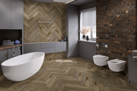 Кварцвиниловая плитка DAMY FLOOR London LVT Ковентри 