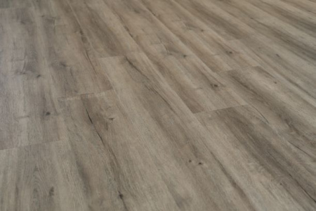 Кварцвиниловая плитка VINILAM Ceramo XXL Glue Дуб Давос 