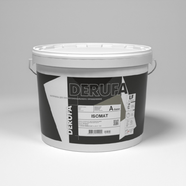 Глубокоматовая краска DERUFA ISOMAT 9 л