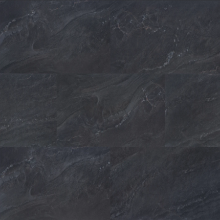 Кварцвиниловая плитка VINILAM Ceramo Stone Glue Неаполитанский Черный