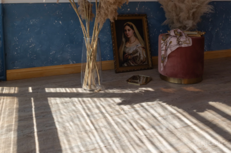 Кварцвиниловая плитка VINILAM Glue Дуб Росток 