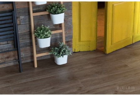 Кварцвиниловая плитка VINILAM Glue Дуб Ваймар 