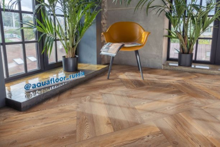 Кварцвиниловая плитка Aquafloor  Parquet Glue AF2509PG 