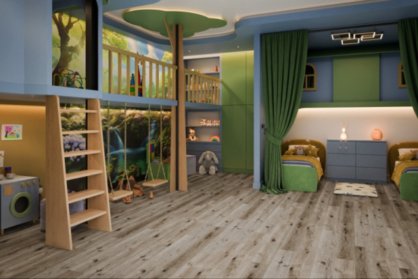 SPC ламинат DAMY FLOOR Family Дуб Лофт  SPC ламинат DAMY FLOOR Family Дуб Лофт
