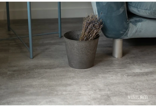 SPC ламинат VINILAM Ceramo Stone Цемент Светлый  SPC ламинат VINILAM Ceramo Stone Цемент Светлый