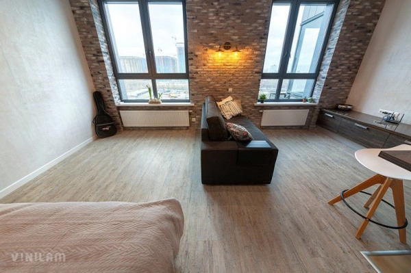 Виниловый ламинат VINILAM Click Hybrid Пробка 10-015 Дуб Льеж 