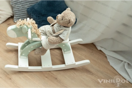 Кварцвиниловая плитка VINILAM VinilPol Glue Дуб Бари 