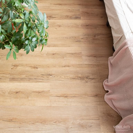 Кварцвиниловая плитка VINILAM Cork Premium Glue Дуб Витория 