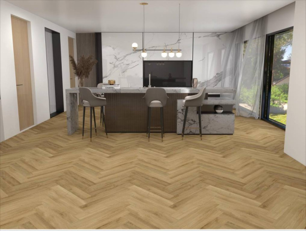 SPC ламинат OFFWOOD HerringboneOFF Патагония 