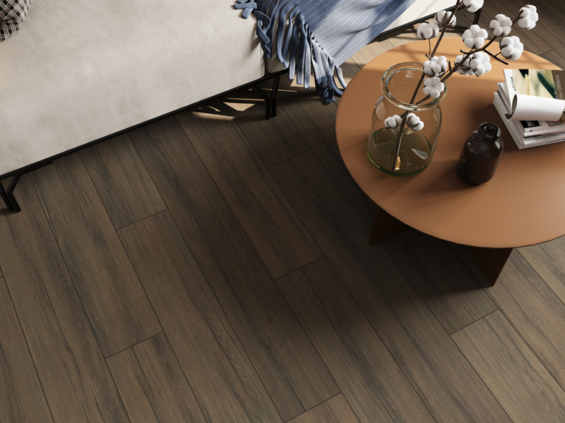 Ламинат EverSense Classic 8/34 Aqua+ Дуб Тичино браун 