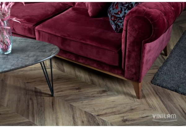 Виниловый ламинат VINILAM Chevron Лувр Виниловый ламинат VINILAM Chevron Лувр