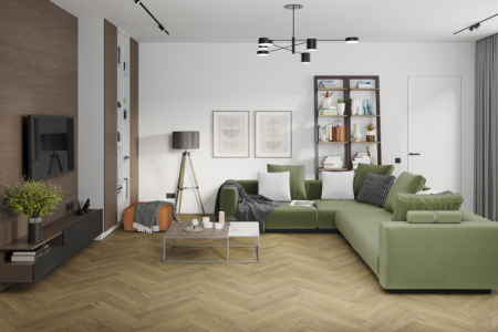 Кварцвиниловая плитка DAMY FLOOR London LVT Кембридж 