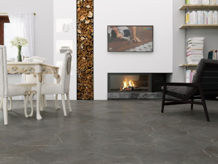 SPC ламинат Alta Step Arriba Мрамор Серый 